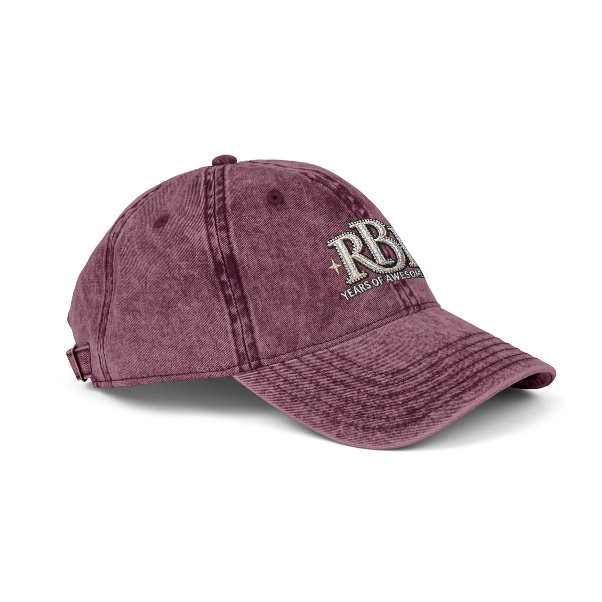 Vintage Embroidered Baseball Cap — RBF Crest