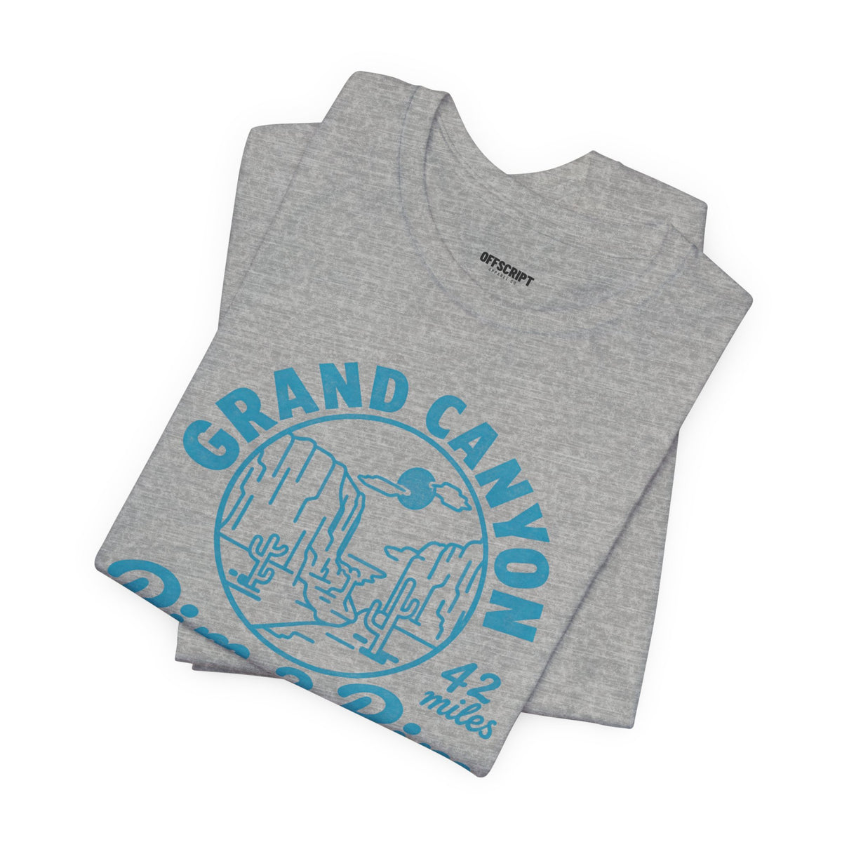 Grand Canyon Rim 2 Rim Graphic Tee — 42 Miles Adventure T-Shirt