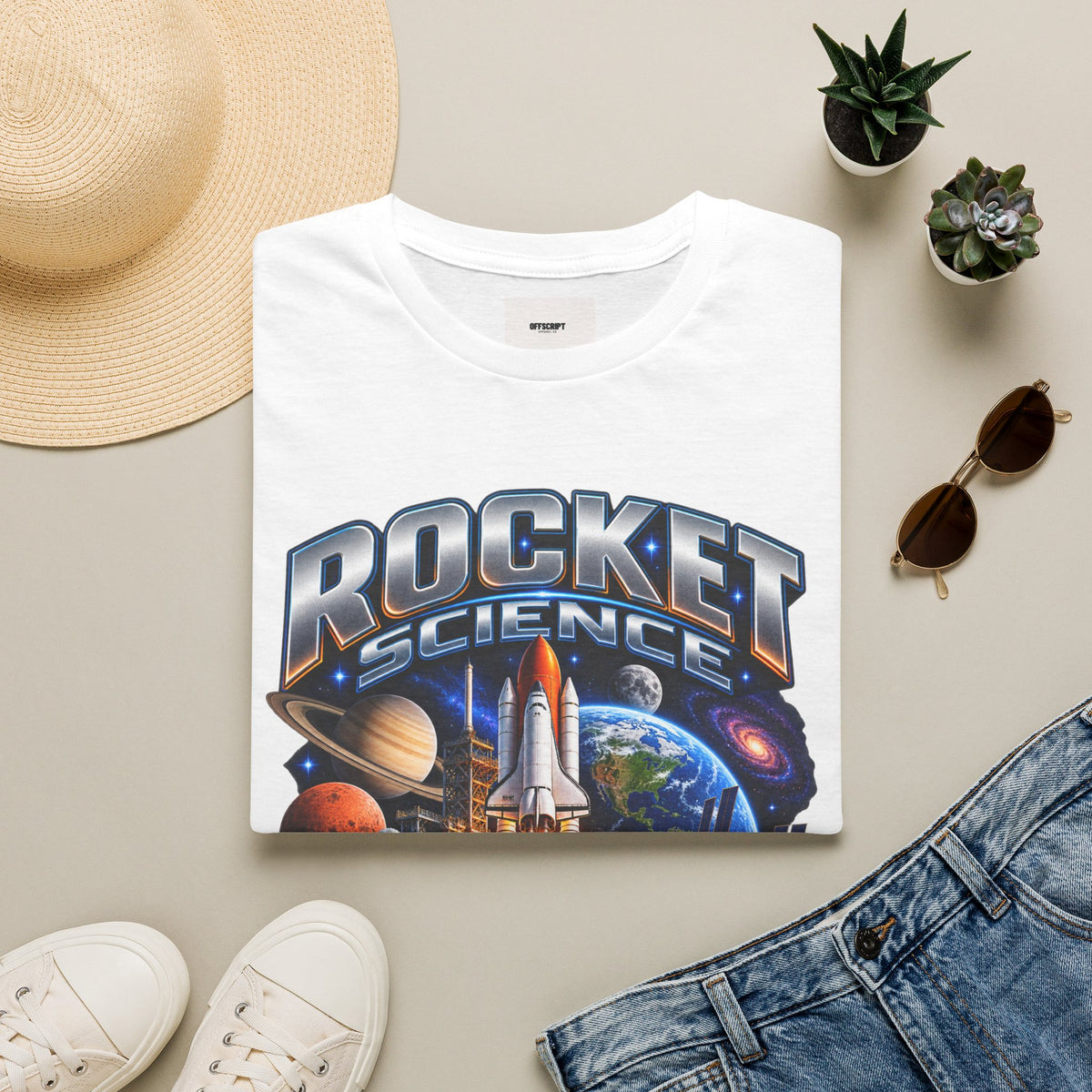 Rocket Science T-Shirt — Vintage Space Shuttle Graphic Tee