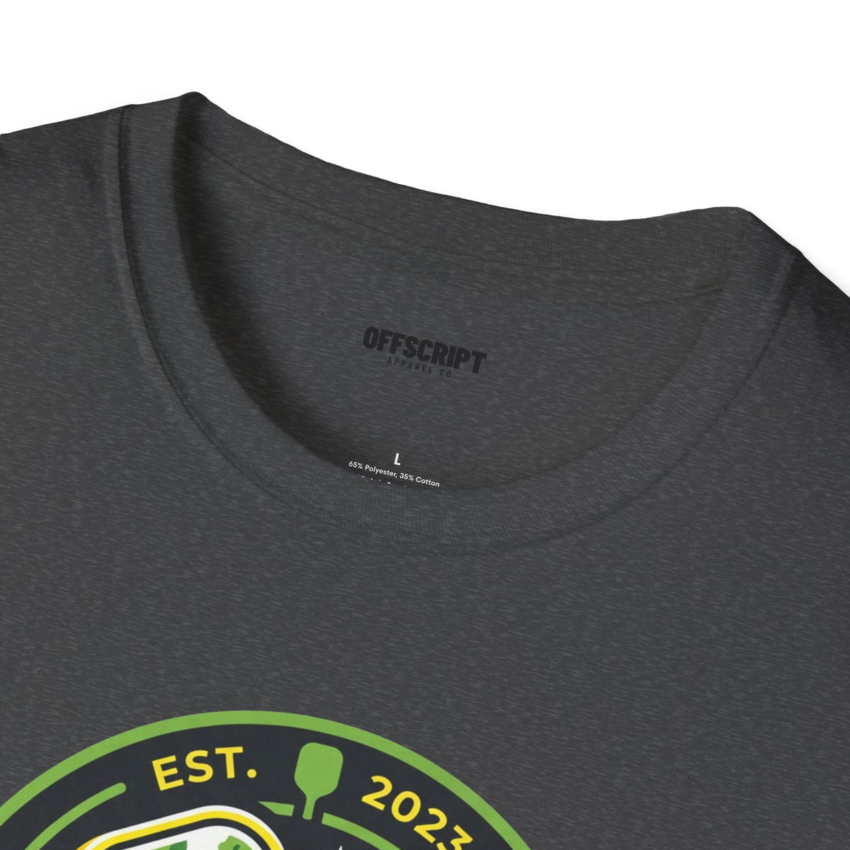 Pickleball Retro Crest T-Shirt — 'Pickleball' Vintage Logo Tee