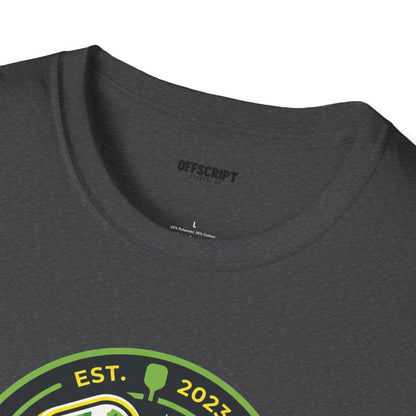 Pickleball Retro Crest T-Shirt — 'Pickleball' Vintage Logo Tee