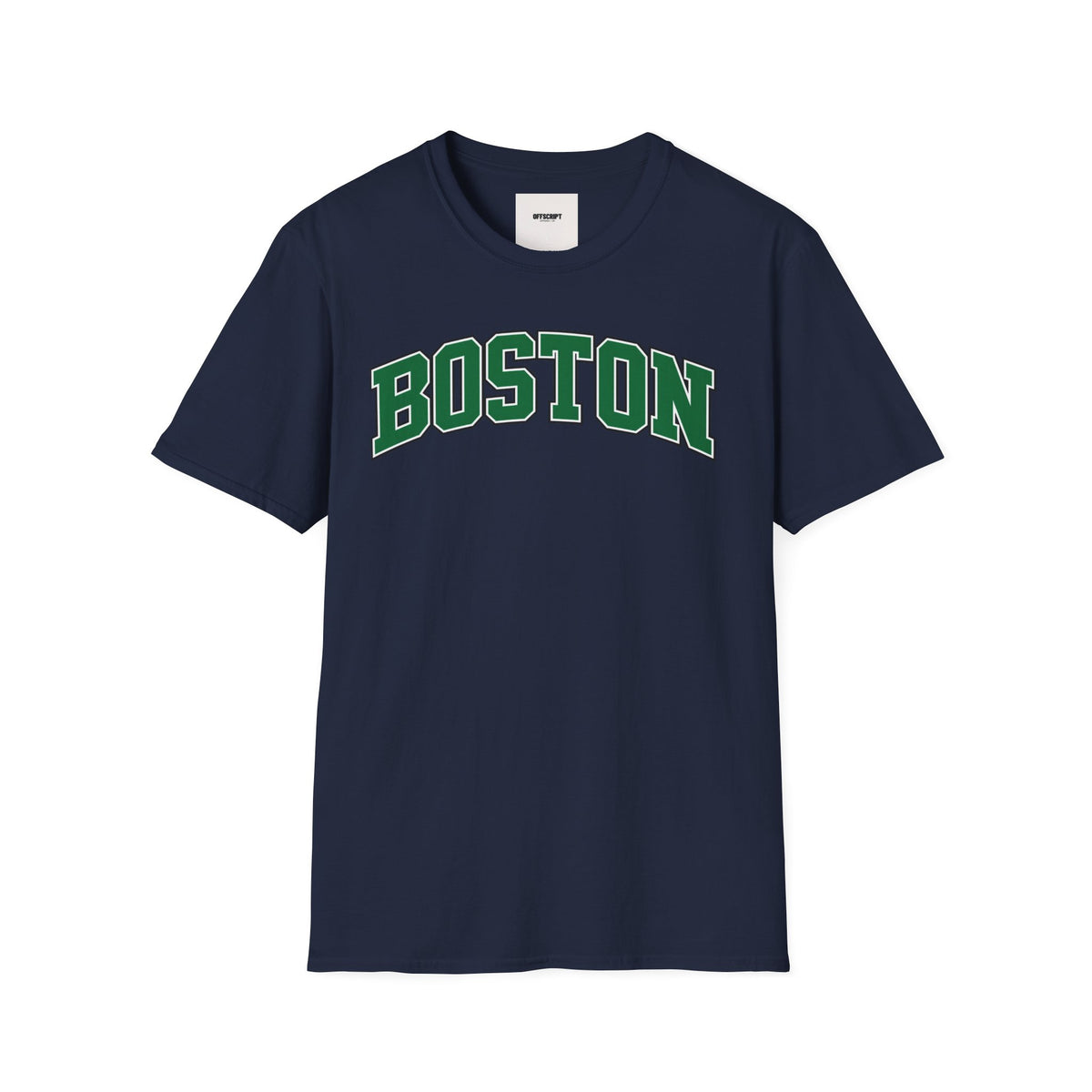 Boston Arch Logo T‑Shirt — Classic College Campus Tee