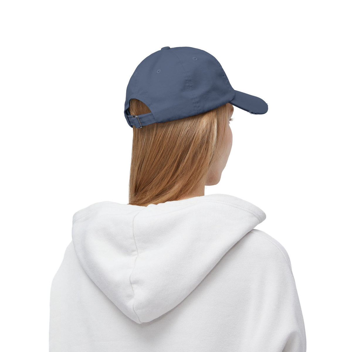 Veteran Distressed Cap — Honor Courage Sacrifice Embroidered Hat