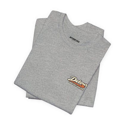 Detour Adventure Tee — 'Take the Long Way' Graphic T‑Shirt