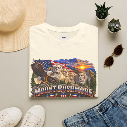 Mount Rushmore Graphic T-Shirt — Patriotic American Landmark Tee
