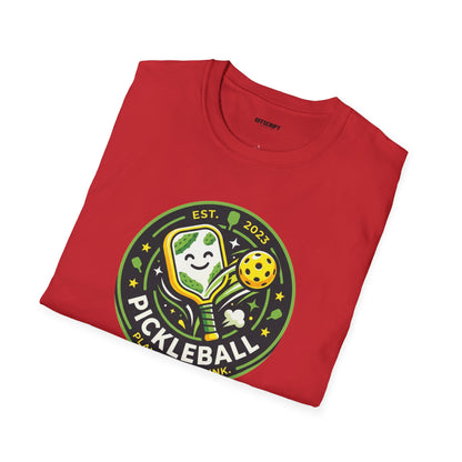 Pickleball Retro Crest T-Shirt — 'Pickleball' Vintage Logo Tee