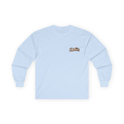 Detour Classic Car Long Sleeve Tee – 'Take The Long Way' Vintage Hot Rod Shirt