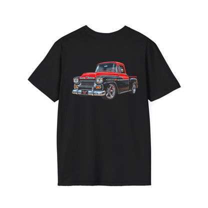 Vintage Blue Pickup T‑Shirt — Classic Retro Truck Graphic Tee