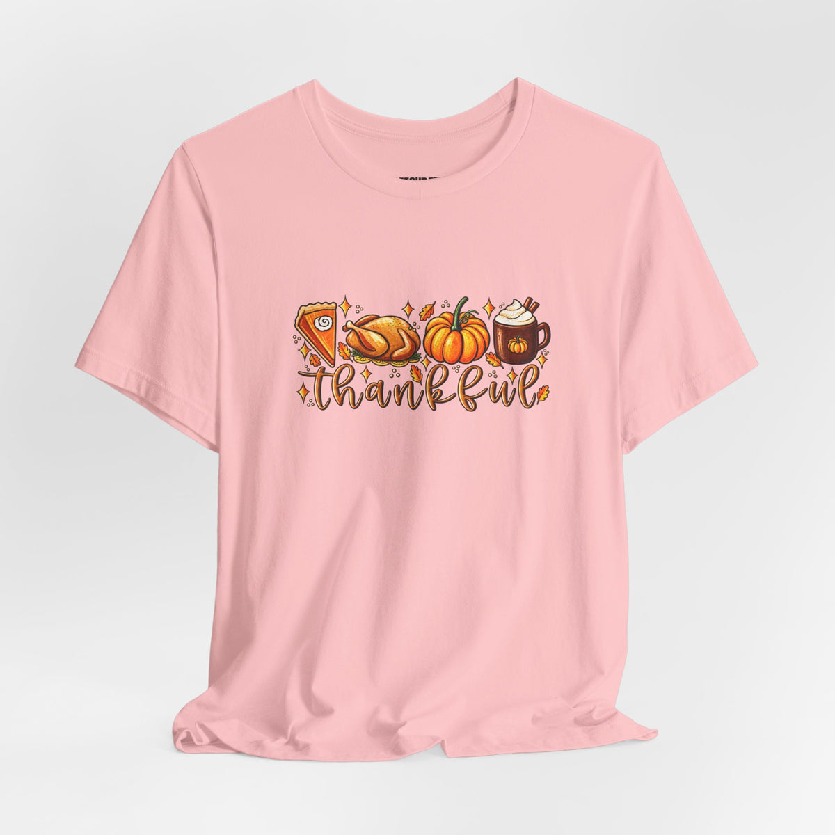 Thankful Harvest Tee — Thanksgiving Pumpkin & Pie Fall Shirt