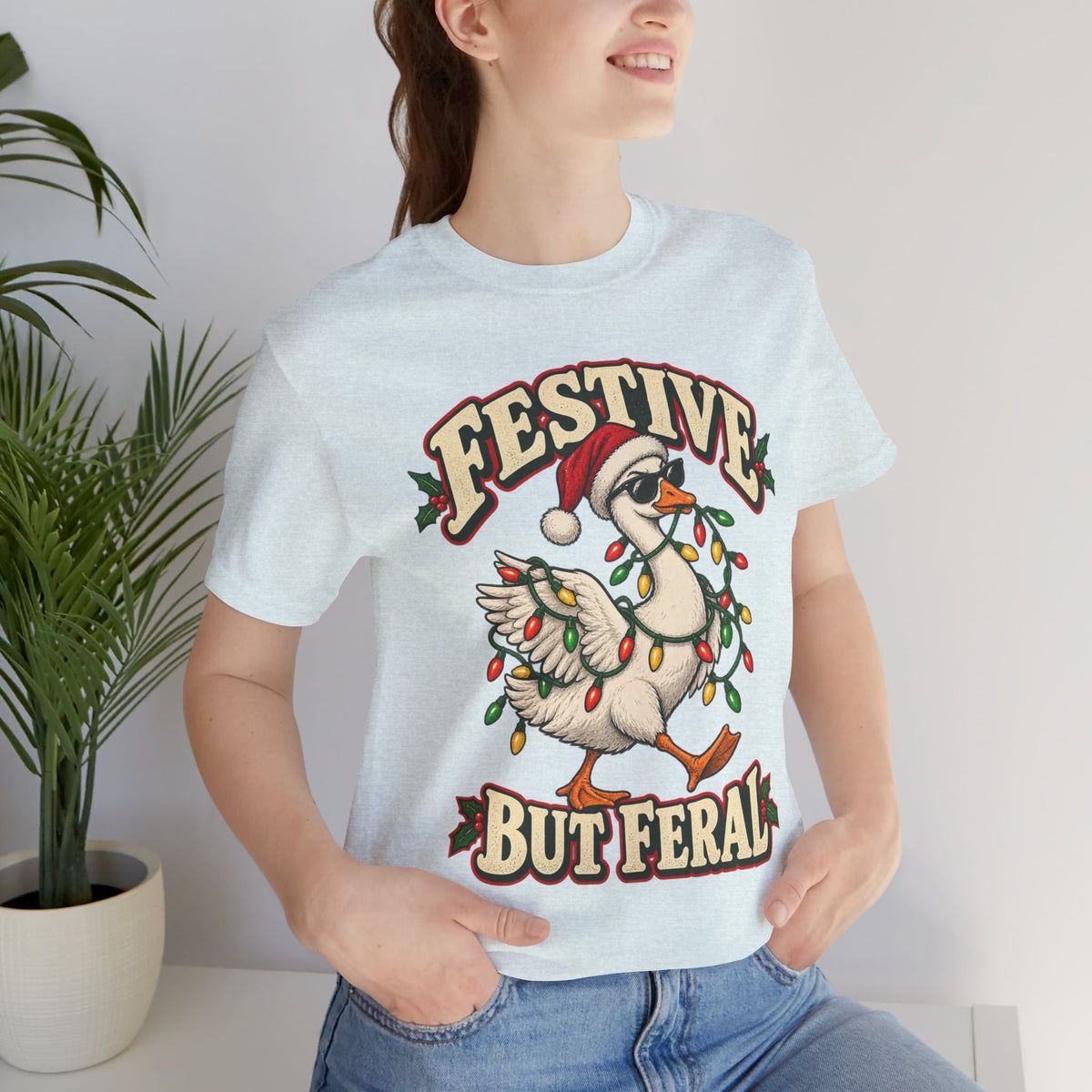 Festive Butterball Turkey Christmas Tee — Holiday Humor Shirt