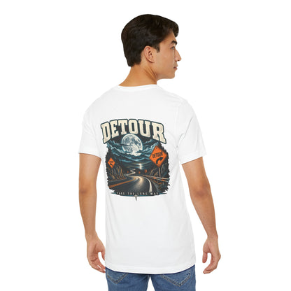 Detour Take the Long Way Road Trip Graphic T-Shirt