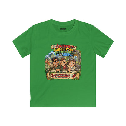 Kids Tee — "The Adventures of Langstrom, Pepperworth & JBW" Chapter One and a Half Illustration