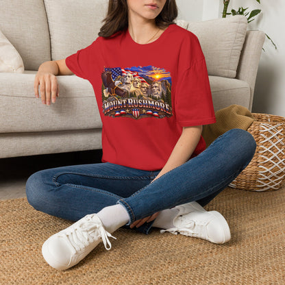 Mount Rushmore Graphic T-Shirt — Patriotic American Landmark Tee