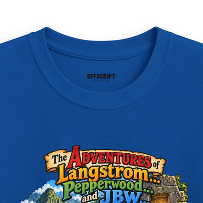 Kids Tee — "The Adventures of Langstrom, Pepperworth & JBW" Chapter One and a Half Illustration