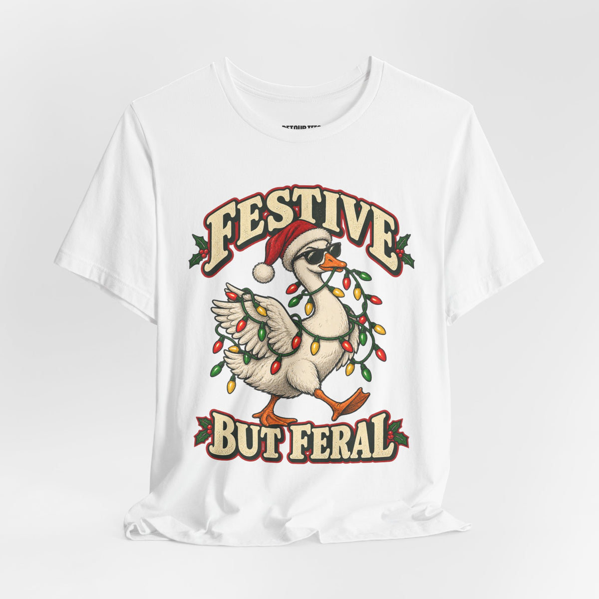 Festive Butterball Turkey Christmas Tee — Holiday Humor Shirt
