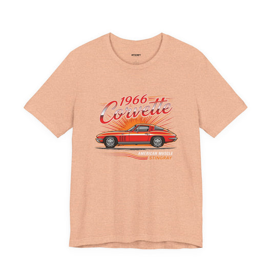 1966 Corvette Stingray T‑Shirt — Vintage Classic Car Tee
