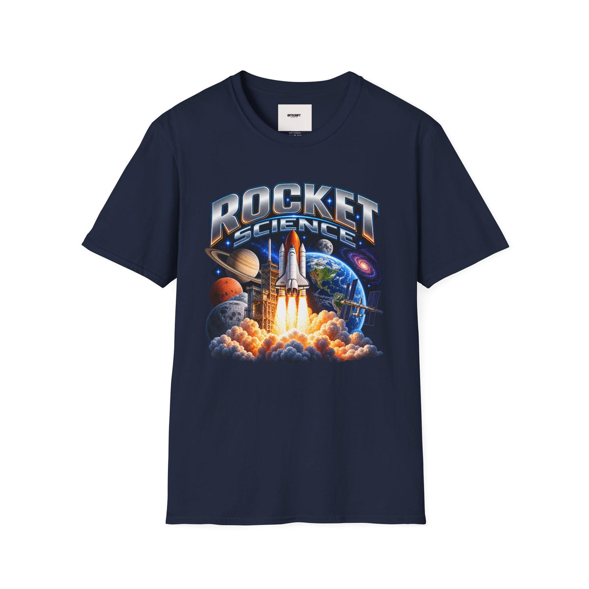 Rocket Science T-Shirt — Vintage Space Shuttle Graphic Tee