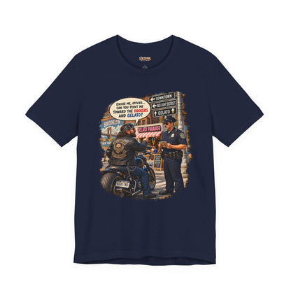 Motorcycle Rider Vintage Graphic Tee