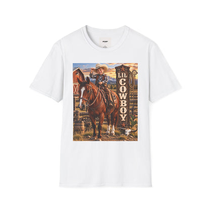 Kid's 'Lil Cowboy' T-Shirt — Cute Western Horse & Ranch Graphic