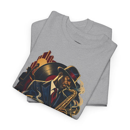 Saxophone Jazz Musician T-Shirt — Vintage Sax Player Tee