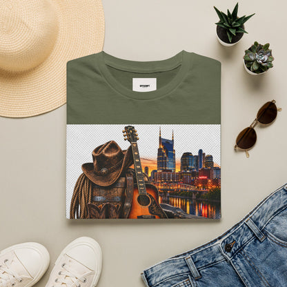 Nashville Skyline Guitar Tee
