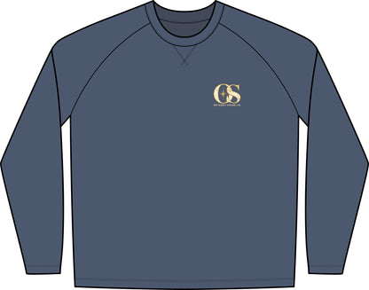 Gold CS Logo Crewneck Sweatshirt