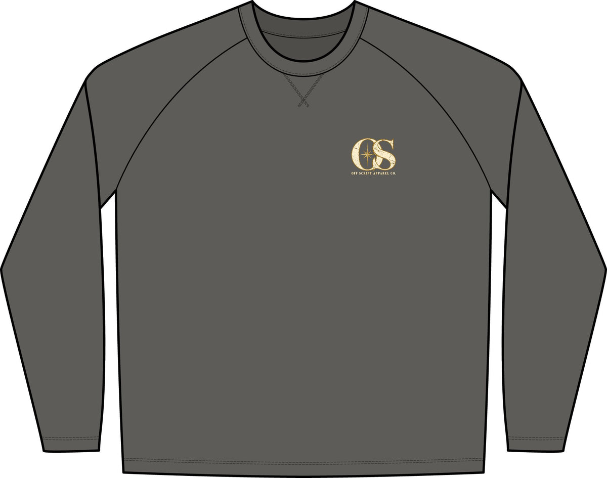 Gold CS Logo Crewneck Sweatshirt