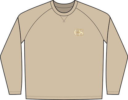 Gold CS Logo Crewneck Sweatshirt