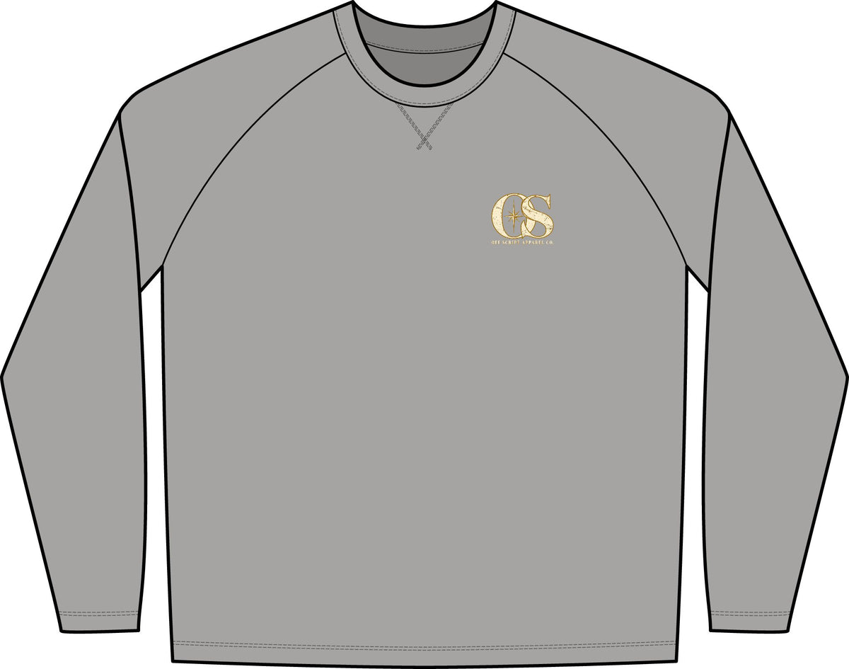 Gold CS Logo Crewneck Sweatshirt