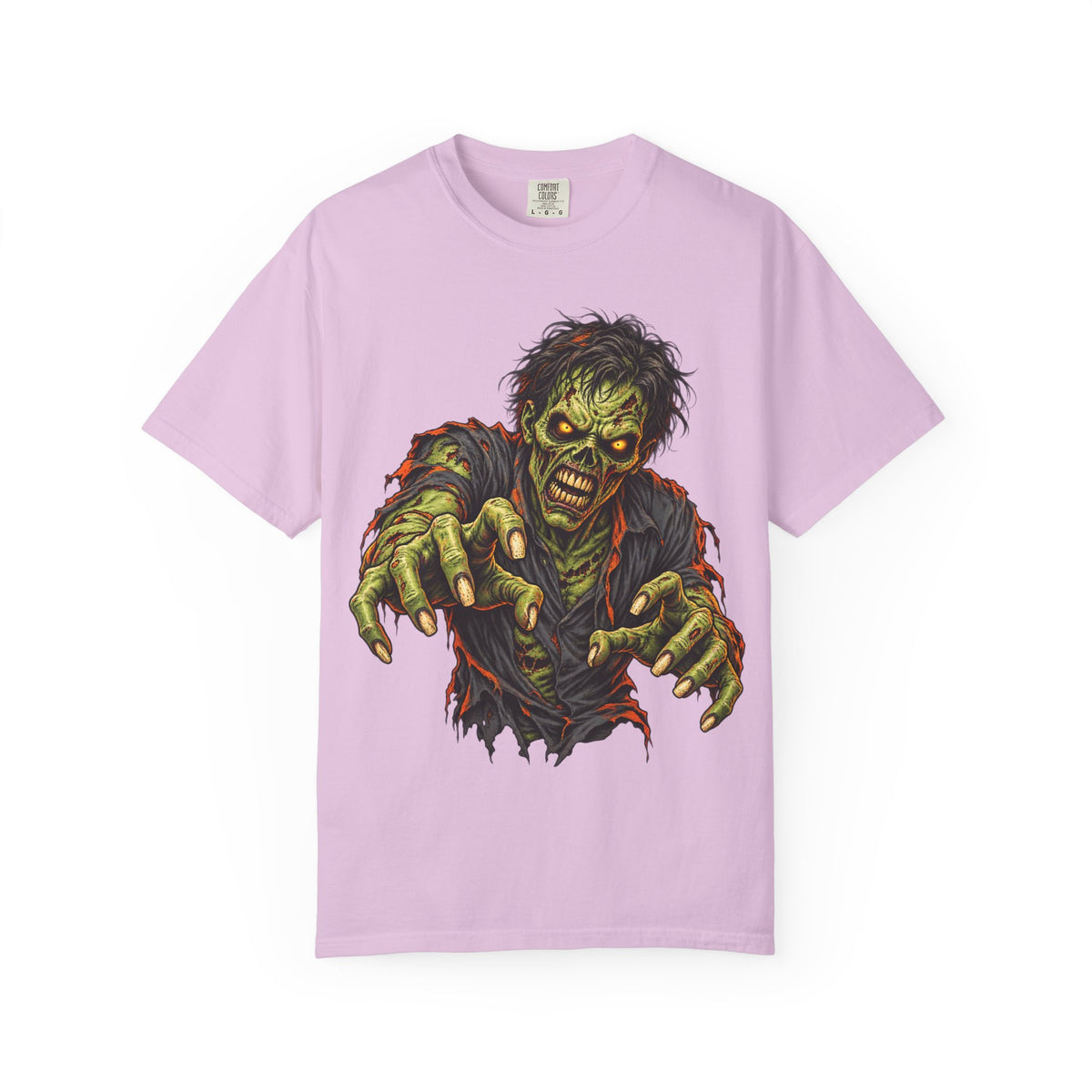 Zombie Attack T‑Shirt — Graphic Horror Tee for Halloween & Horror Fans