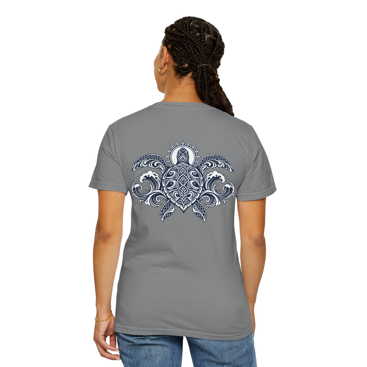 Sacred Sea Turtle Mandala T-Shirt