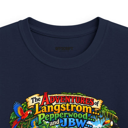 Kids Adventure Tee — 'The Adventures of Langstrom & Pepperwood' Vintage Storybook Graphic