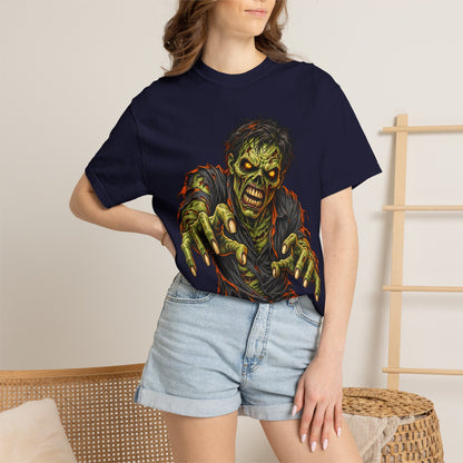 Zombie Attack T‑Shirt — Graphic Horror Tee for Halloween & Horror Fans