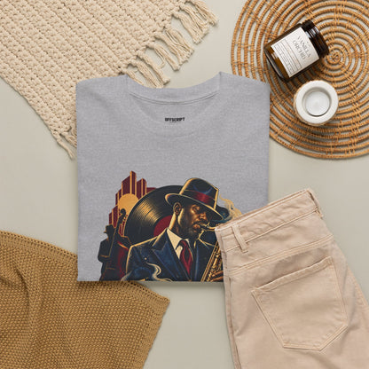 Saxophone Jazz Musician T-Shirt — Vintage Sax Player Tee