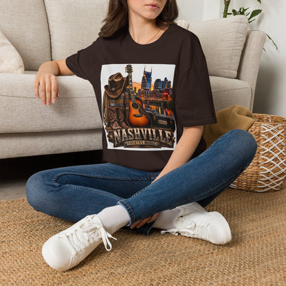 Nashville Skyline Guitar T-Shirt