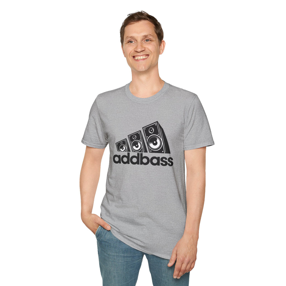 Addbass Speaker Graphic Music T-Shirt