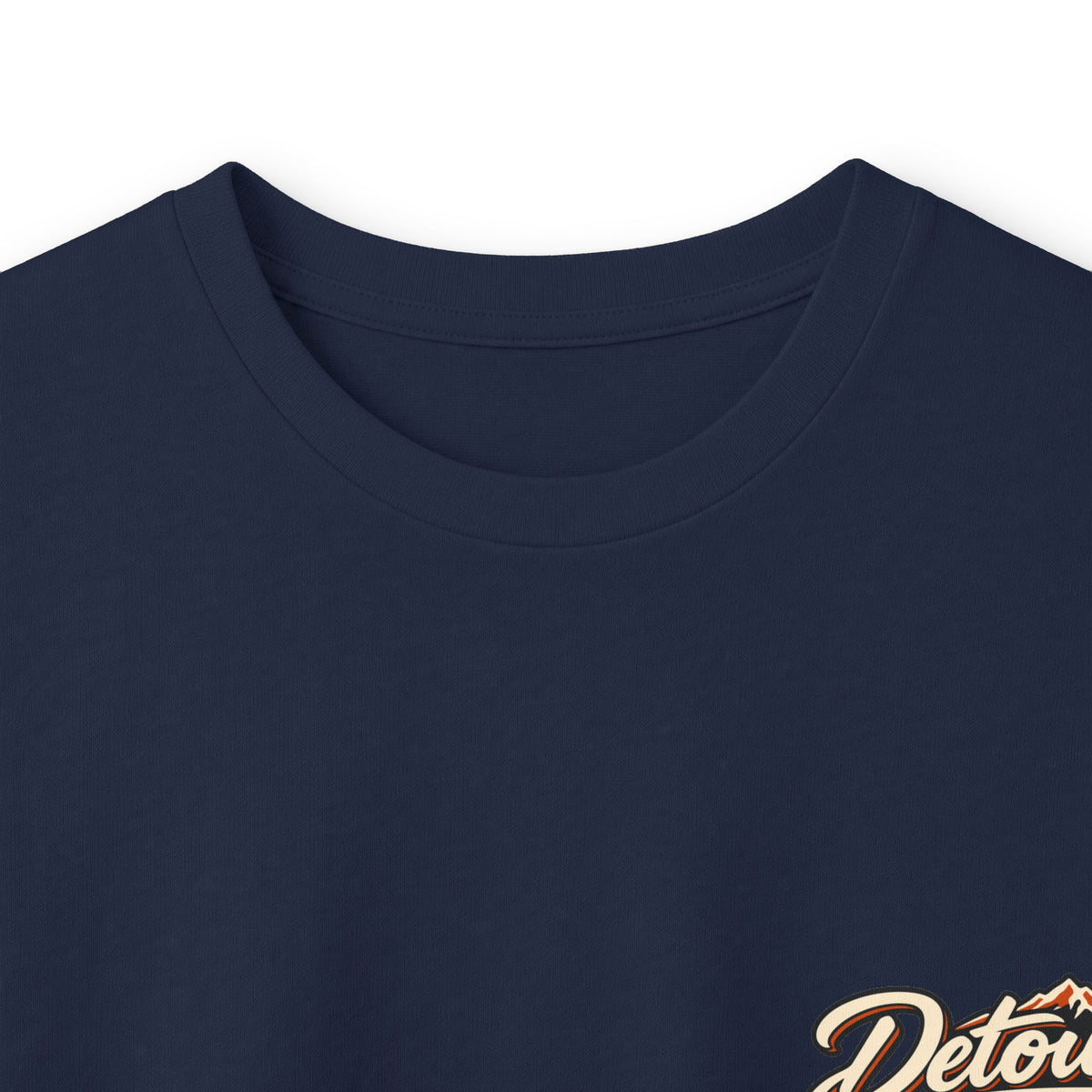 Detour Classic Car Long Sleeve Tee – 'Take The Long Way' Vintage Hot Rod Shirt
