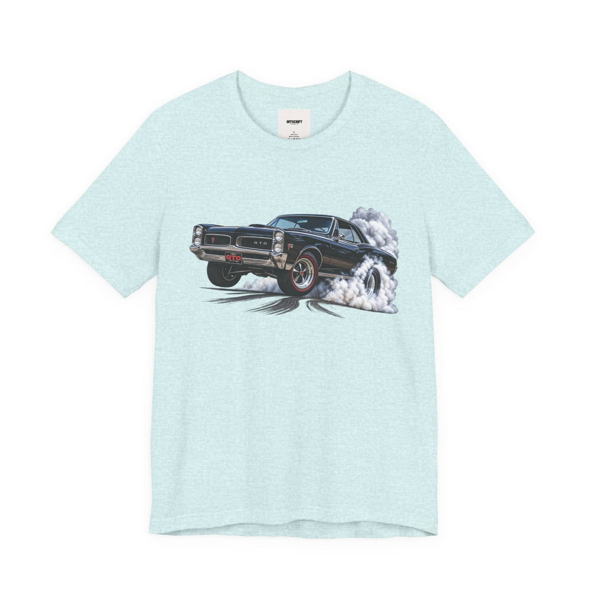 Vintage Muscle Car Tee — Burnout Classic Car Graphic T-Shirt