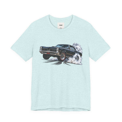 Vintage Muscle Car Tee — Burnout Classic Car Graphic T-Shirt