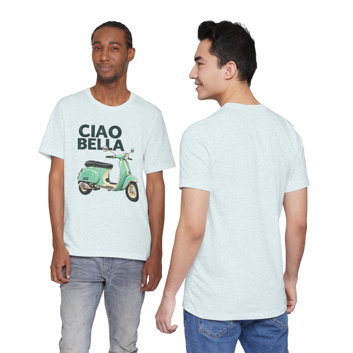 Ciao Bella Vespa Scooter Graphic T-Shirt