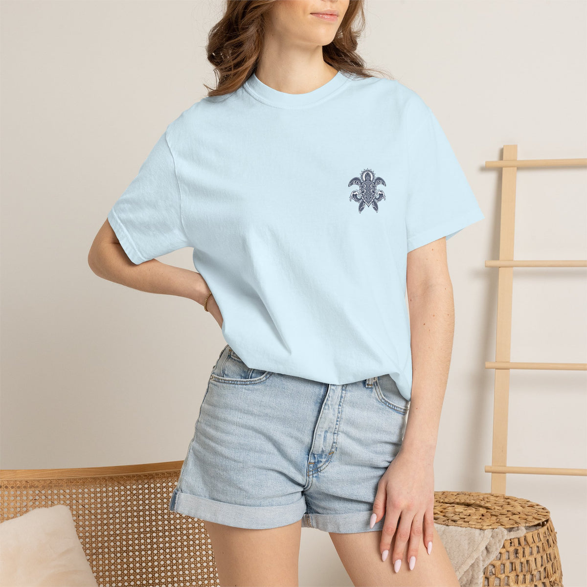 Sacred Sea Turtle Mandala T-Shirt