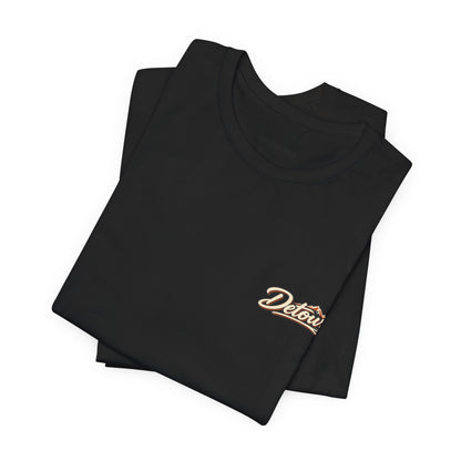 Detour Graphic Tee — 'Detour: Take the Long Way' Vintage Road Trip T‑Shirt