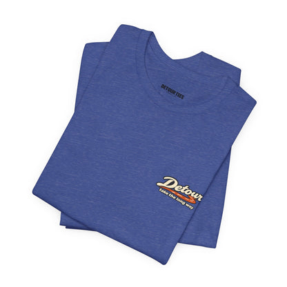 Detour Adventure Tee — 'Take the Long Way' Graphic T‑Shirt