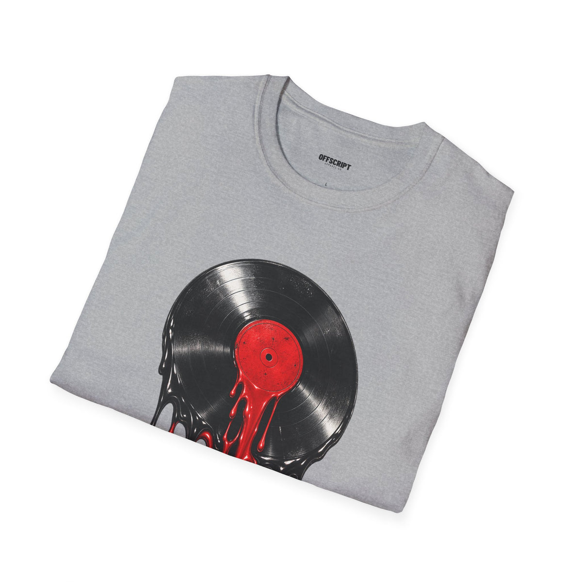 Dripping Vinyl Record T-Shirt