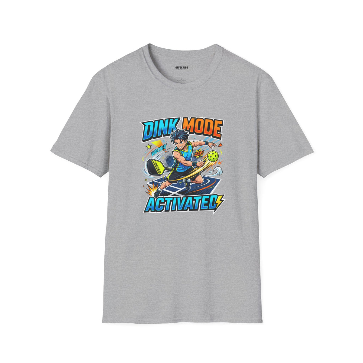 Dink Mode Activated T-Shirt — Pickleball Player Graphic Tee
