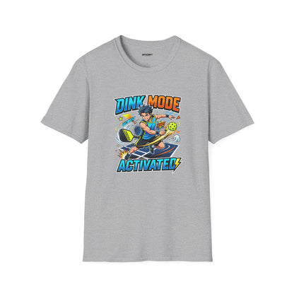 Dink Mode Activated T-Shirt — Pickleball Player Graphic Tee
