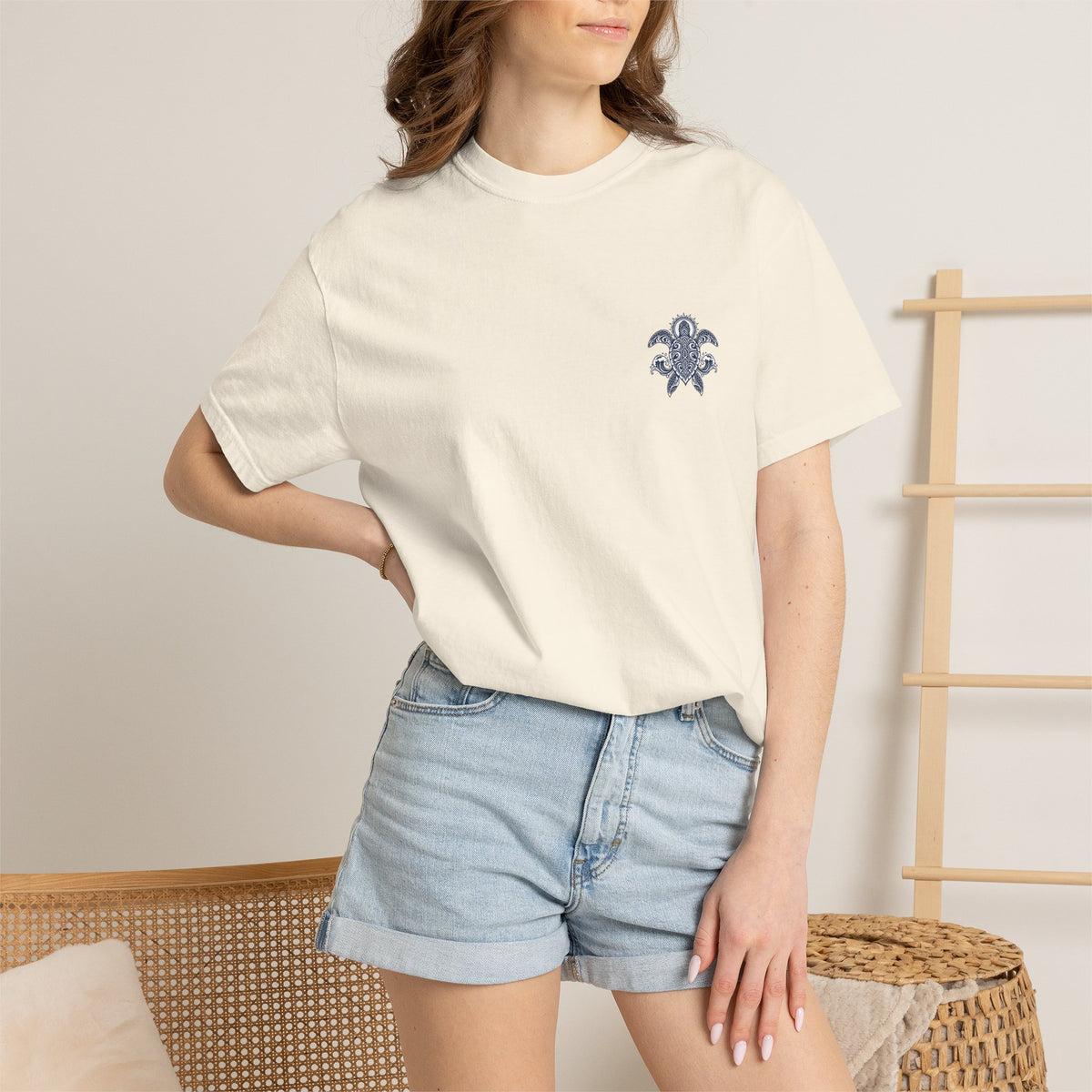Sacred Sea Turtle Mandala T-Shirt