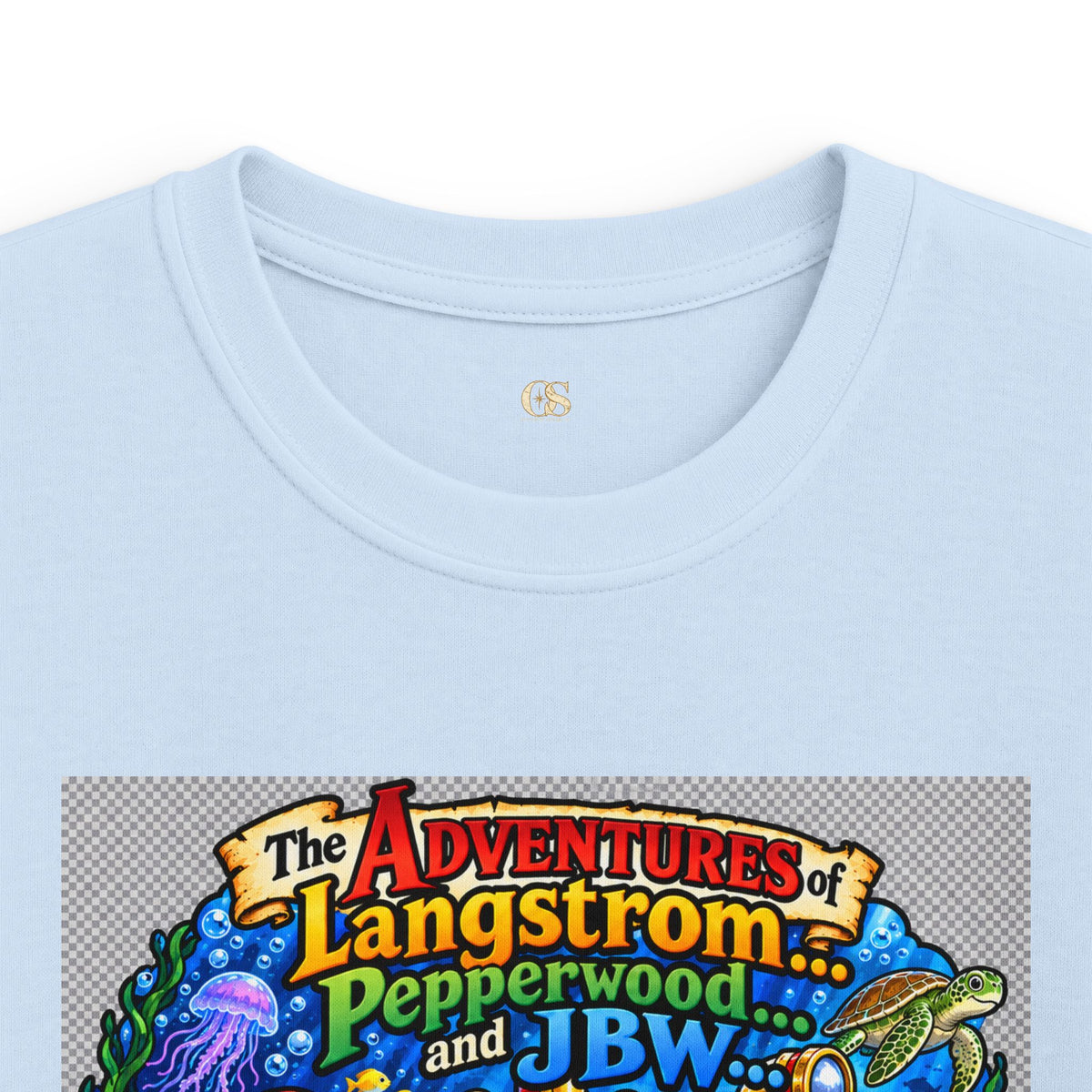 Kids Tee — 'The Adventures of Langstrom & Pepperwood' Colorful Storybook Design