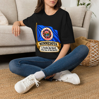 Minnesota Flag T-Shirt — "L'Étoile du Nord" State Pride Tee