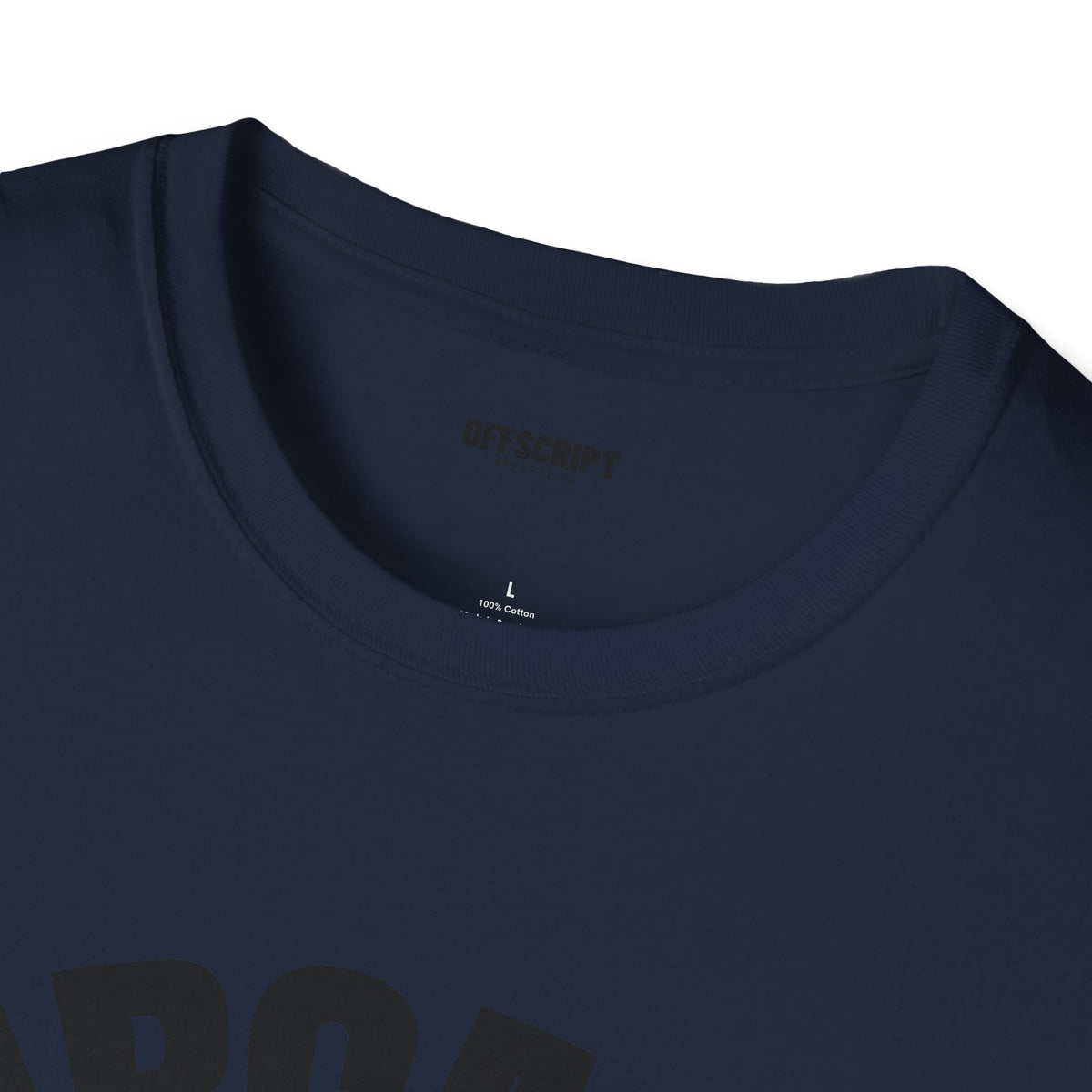 Sarcasm T-Shirt – 'Sarcasm' Bold Graphic Tee with Subtle Script Accent